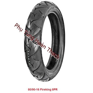 Lốp xe máy không săm 80/90-16 fireking 8pr