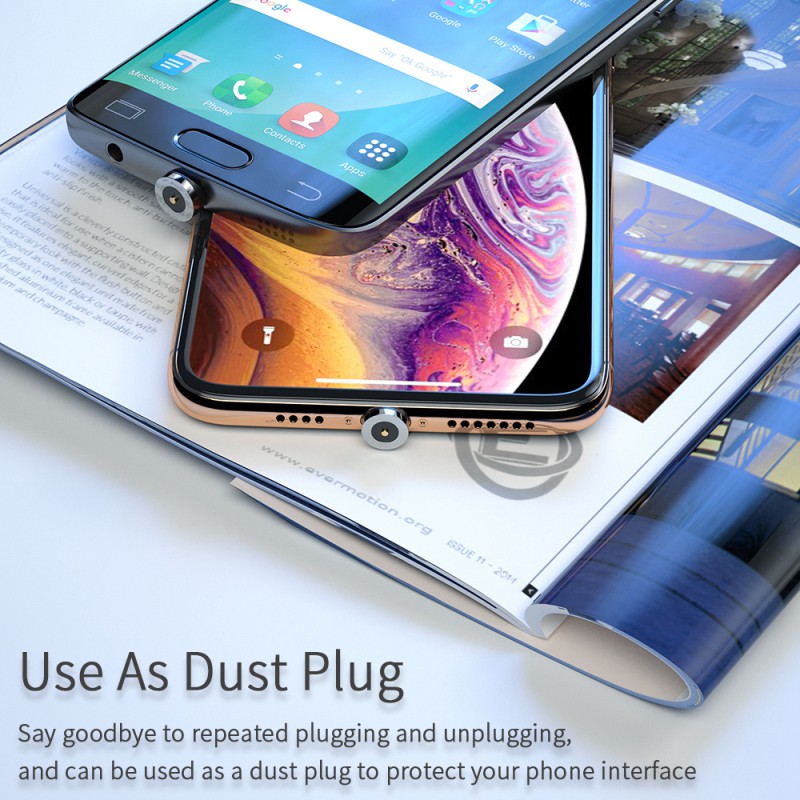Dây Cáp Sạc Nhanh Suntaiho Xoay 540º Hỗ Trợ Cổng USB Type C/Lightning iPhone 12Pro Max 12 mini IOS/Android Micro 2M | BigBuy360 - bigbuy360.vn