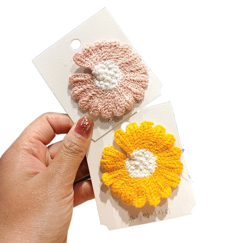 Kẹp tóc hình hoa hướng dương xinh xắn thời trang cho nữ