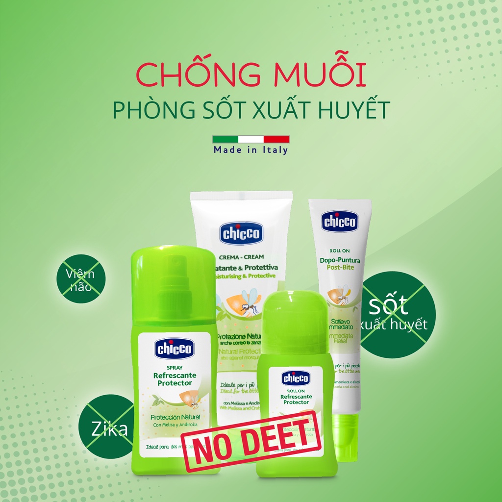 Kem đa năng xua muỗi Chicco 100ml