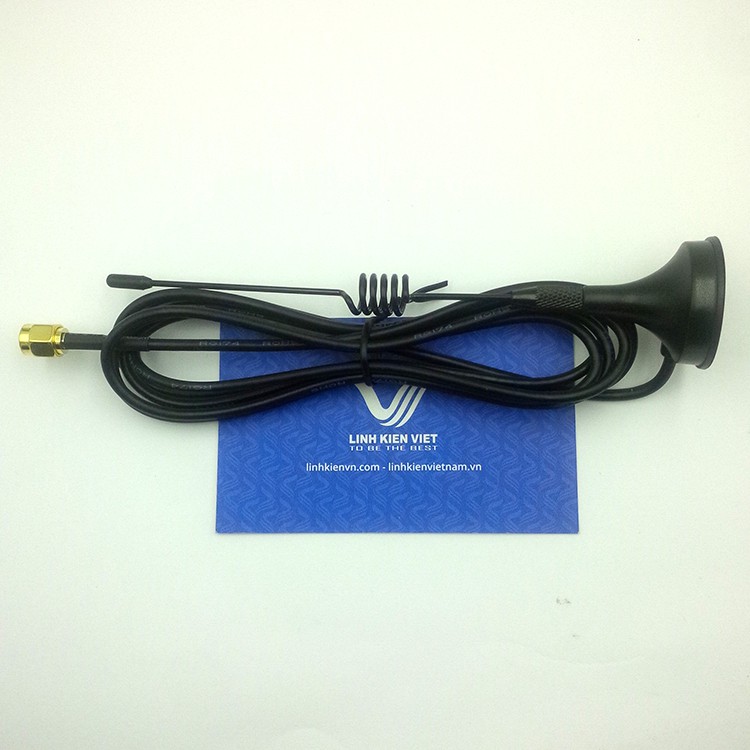 Anten RF315-433Mhz 5dBi SMA Đực 1.5m I7H6