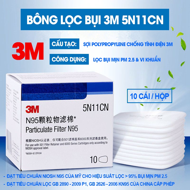 Mặt Nạ Chống Độc Sơn, PU, Thuốc Trừ Sâu, Bụi Mịn, Hóa Chất. Mặt Nạ Phòng Độc 3M 7502.