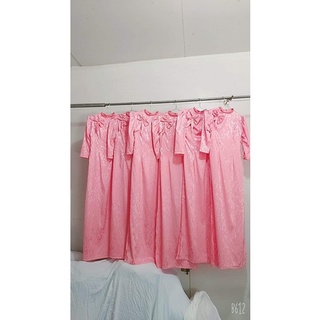 Áo dài gấm lụa nơ ngực kèm quần co giãn nhẹ dáng dài beo cổ tay lỡ ÁO DÀI BẢO HIẾU.