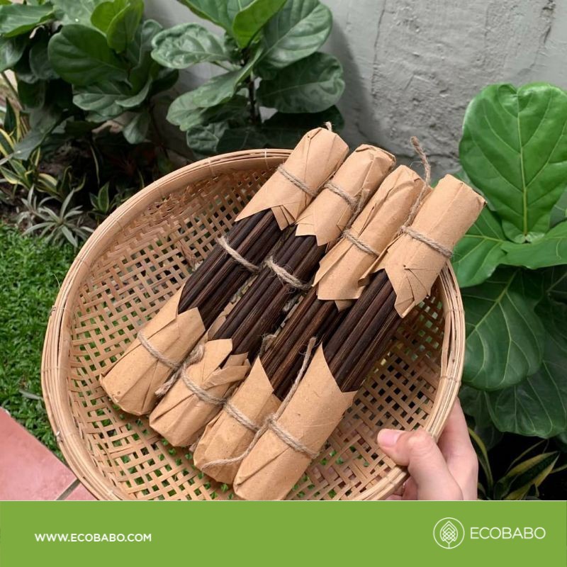 Đũa Sóng Lá Buông/ Lá Kè - Độ bền cao không nấm mốc - Ecobabo