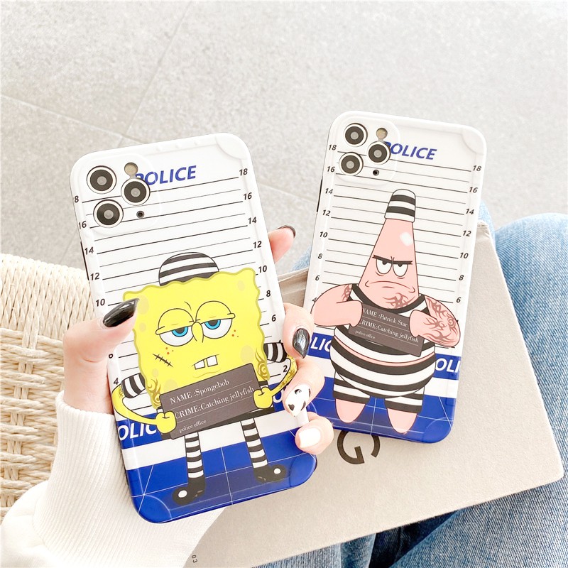 Ốp lưng iphone Prison cartoon IMD dày dặn viền nổi 6/6plus/6s/6splus/7/7plus/8/8plus/x/xs/11/12/pro/max/plus/promax