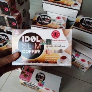 Cà phê giảm cân Idol Slim coffee Thái Lan (Hộp 10 gói x15g)