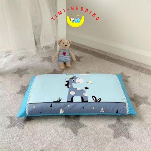 Gối MATXA cho bé - Vỏ gối cotton, Ruột matxa - mềm mại, màu sắc dễ thương - Doreemoon