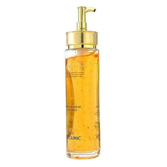 Tinh chất dưỡng da vàng 24k Essence - 3W CLINIC Collagen & Luxury Gold Revitalizing Comfort Gold Essence