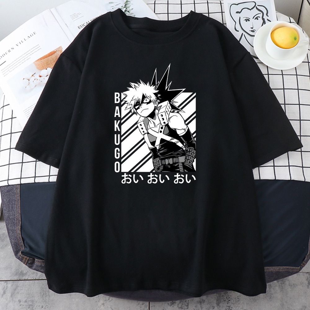 Áo thun in hình Anime Bakugo Katsuki - My Hero Academia độc chất