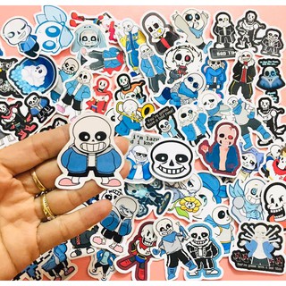Sticker/ Hình dán sans undertale game (Combo 10-50sticker, random)