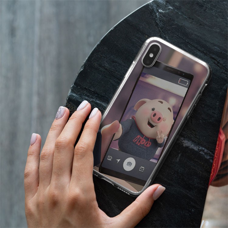 Ốp Lưng Heo con dễ thương chụp ảnh tự sướng Iphone 7/7Plus/8/8Plus/X/Xs/Xs Max/11/11 Promax/12/12 Promax PIG20210082