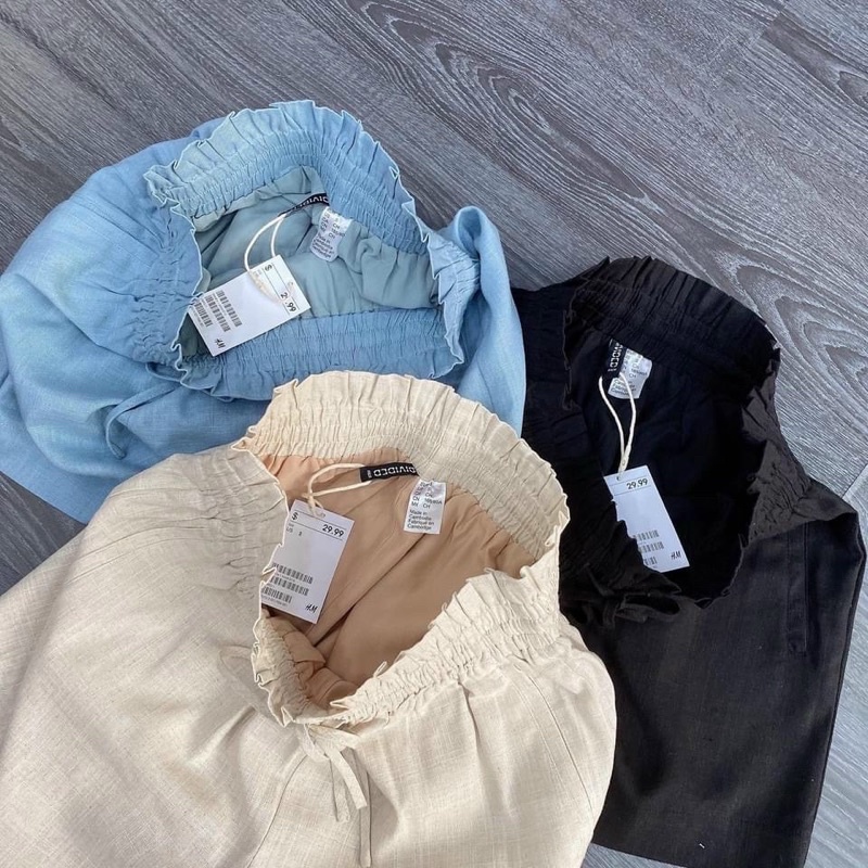 [ảnh thật] Quần Linen H M | BigBuy360 - bigbuy360.vn