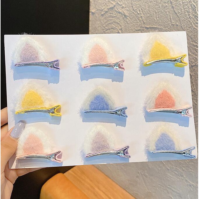 Kẹp tóc hình tai mèo dễ thương cho bé gái