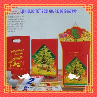 Lịch Bloc siêu cực Đại 2021 Chủ đề Tài Lộc May Mắn