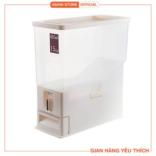 Thùng Đựng Gạo Thông Minh Tashuan 15kg
