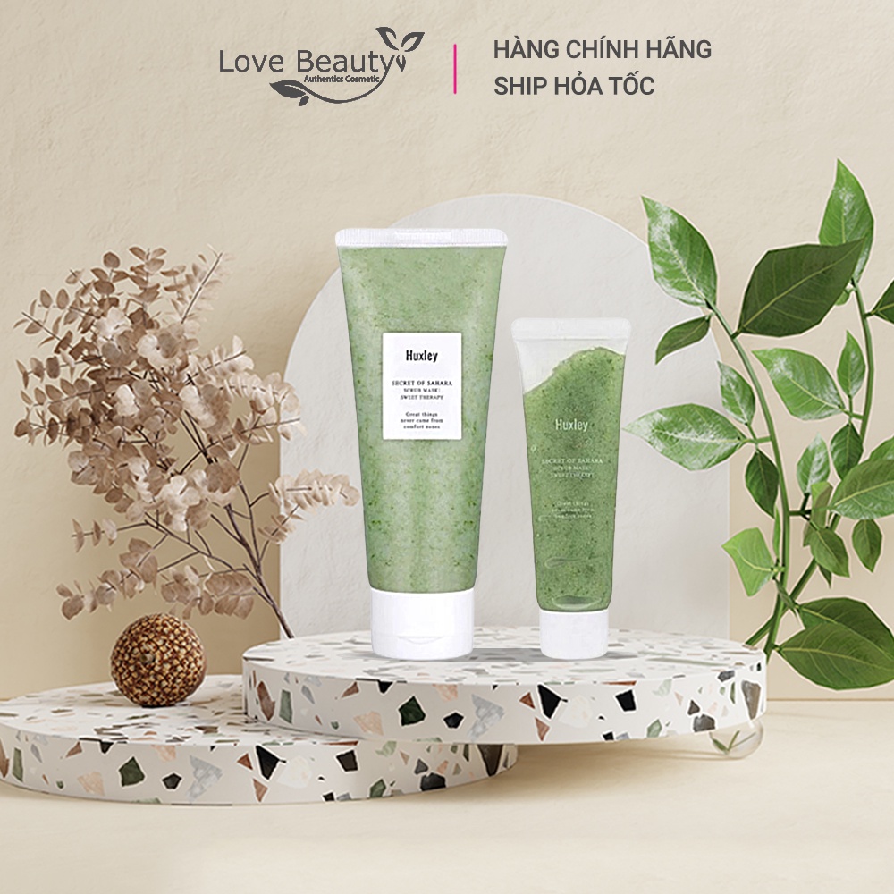 MẶT NẠ TẨY TẾ BÀO CHẾT, DƯỠNG SÁNG DA HUXLEY SCRUB MASK