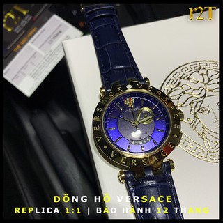 Đồng Hồ Nam Versace Cao Cấp - Đồng Hồ Quartz Dây Da chính hãng