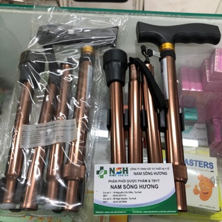 Gậy Chống trượt ba toong, Batoong gậy Gấp 4 Khúc Lucass