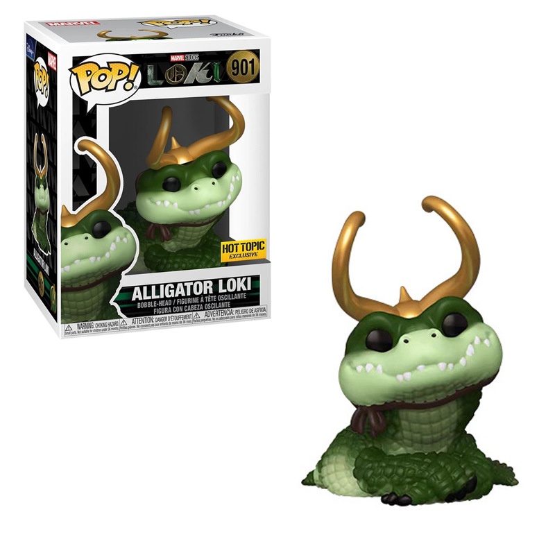 Mô Hình Nhân Vật Loki/Cá Sấu Loki Funko Pop