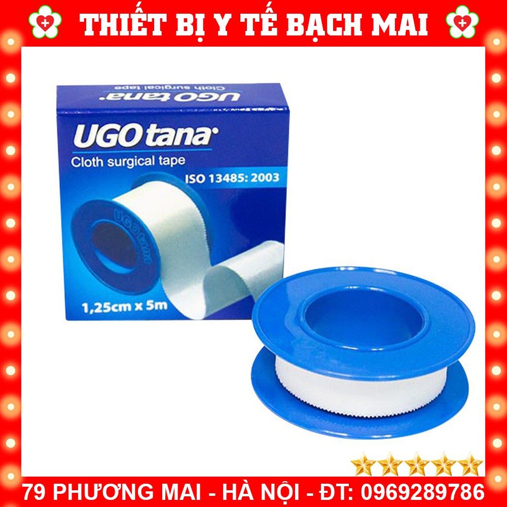 Băng Vải Cuộn Y Tế Ugotana Bảo Vệ Vết Thương Cỡ Nhỏ [1,25x5cm]