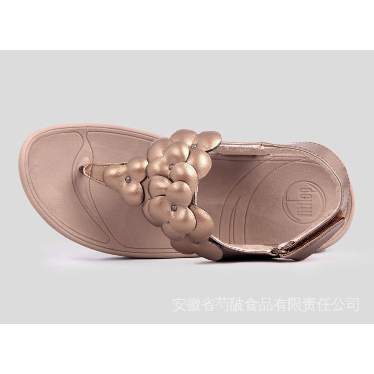 FITFLOP Giày Sandal Hở Ngón Quai Hoa Phong Cách Hàn Quốc Thời Trang Mùa Hè Mới Cho Nữ