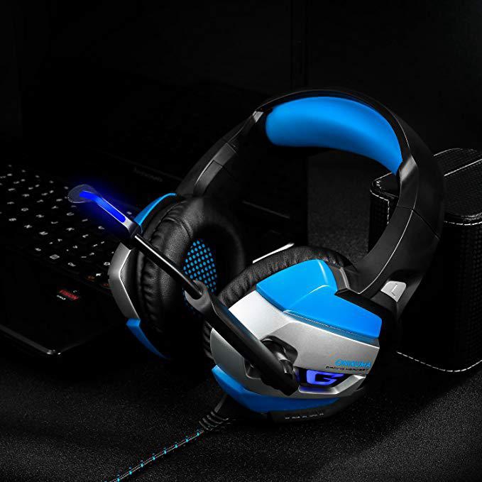 ONIKUMA K5 Stereo Gaming Headset Surround Sound Mic Headphones Computer Headset