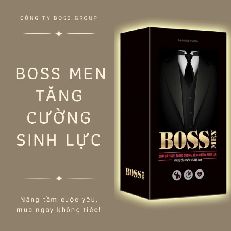 Boss Men , Boss plash Sản phẩm tăng cường sinh lý Nam