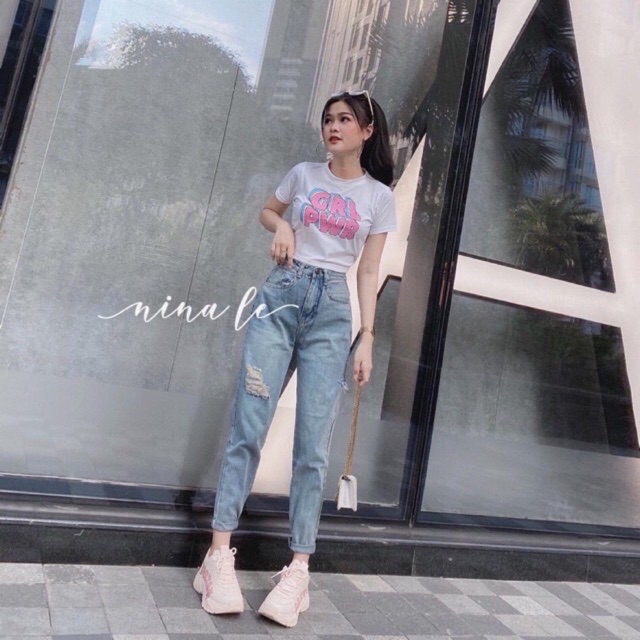 QUẦN BAGGY CẮT SƯỜN