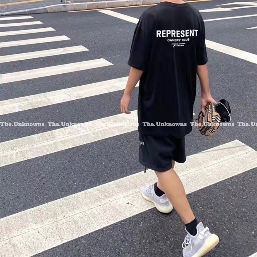 ⚡️[BEST QUALITY]⚡️-Áo Tee OWNERS CLUB- BLACK,áo thun R-present cao cấp full túi tag