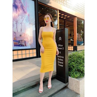 Đầm body 2 dây quến rũ ttv0008