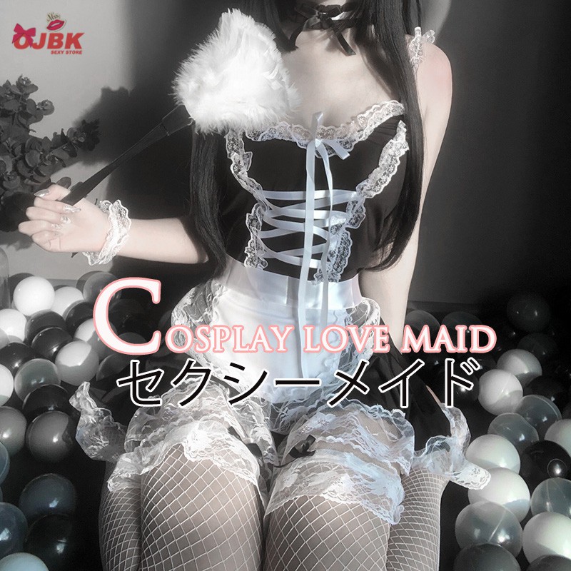 Váy ngủ cosplay hầu gái sexy gợi cảm Nhật Bản Little Maid nàng hầu, người hầu | WebRaoVat - webraovat.net.vn