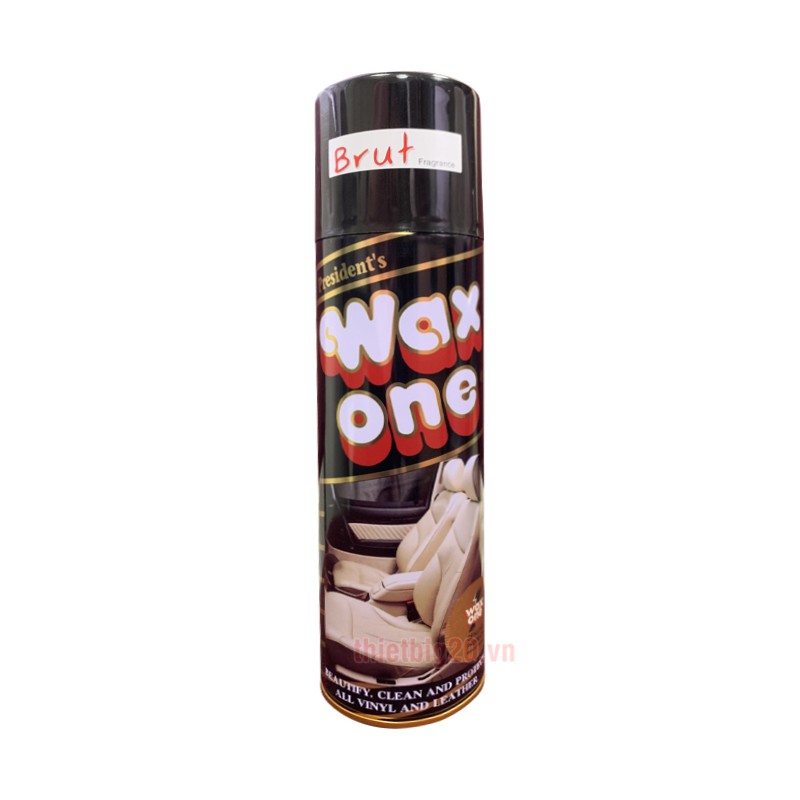 Chai xịt bóng đa năng đồ da, đồ gỗ, nội thất ô tô Wax One Thái Lan - 450ml