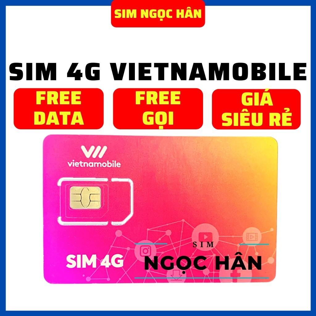 Siêu Thánh Sim 4G Vietnamobile Gói Cước Trọn Đời/ Siêu Thánh Up - 180GB DATA - 6GB/NGÀY - SIM NGỌC HÂN