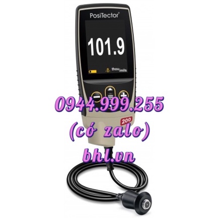 Máy đo độ dầy lớp sơn phủ mạ PosiTector 6000 FS1 Defelsko Mỹ 0-1500 um từ tính