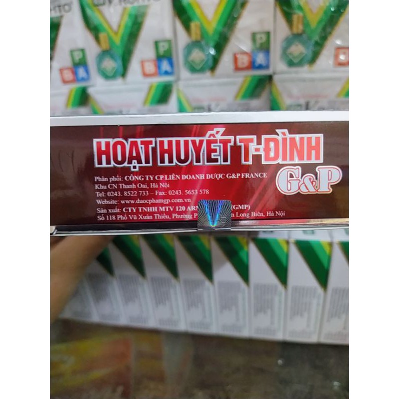 Hoạt huyết T - đình G&amp;P