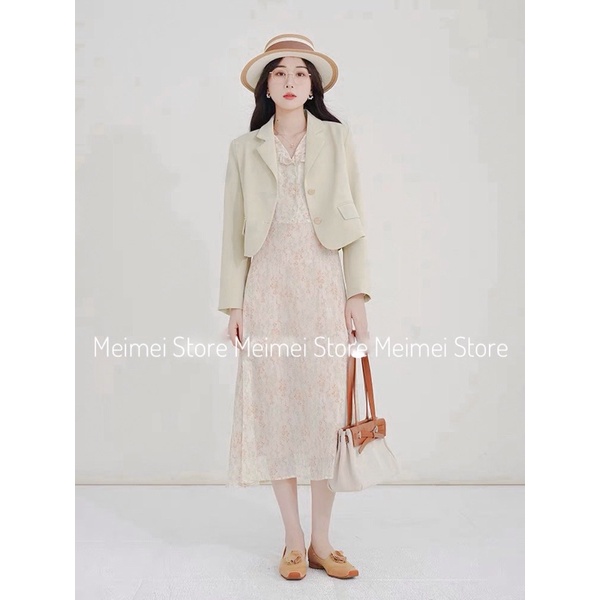 Váy hoa nhí nữ tính - Đầm thiết kế bánh bèo LYLI DRESS
