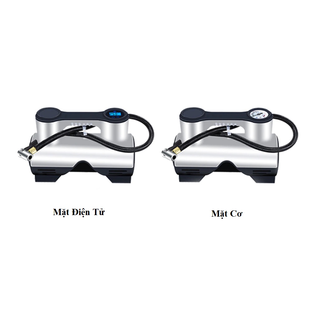 Bơm Ô Tô Cầm Tay Sạc Pin Không Dây Áp Suất Cao, Thiết Kể Nhỏ Gọn Tiện Lợi