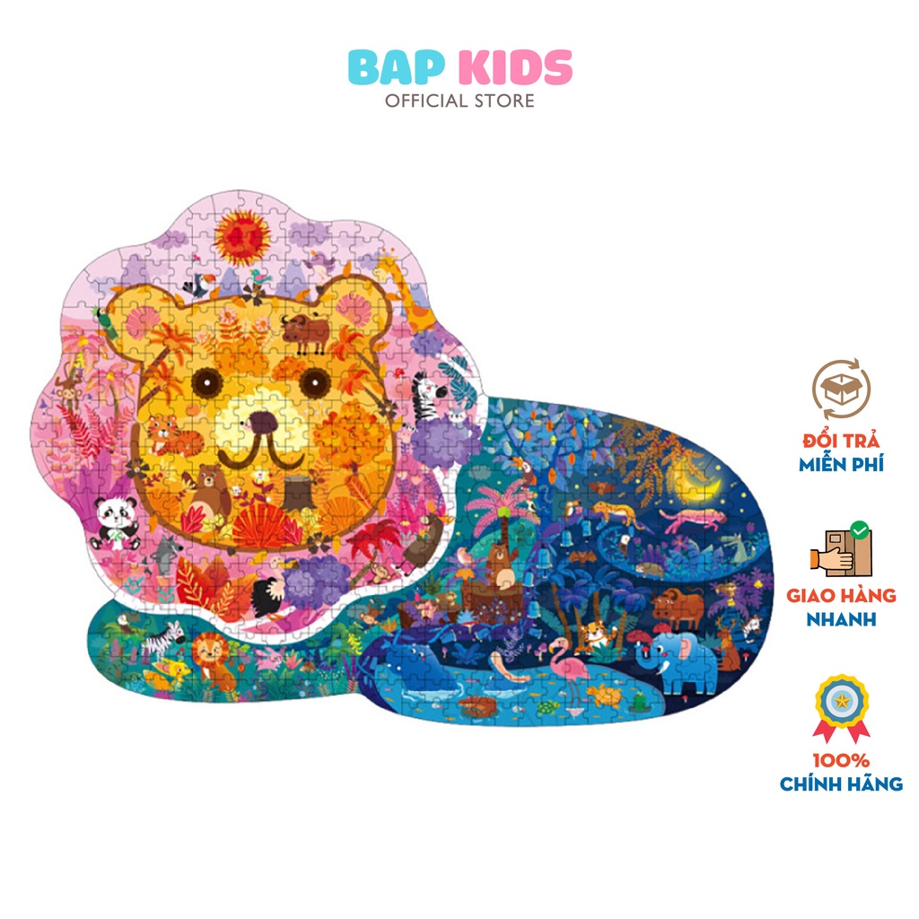 Đồ chơi gỗ Bapkids, Bộ ghép hình nghệ thuật 400 chi tiết