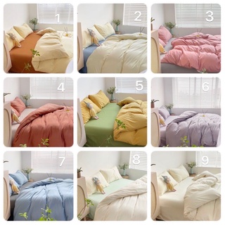 Set cottn tici no tag 4 món ( chat chọn màu)