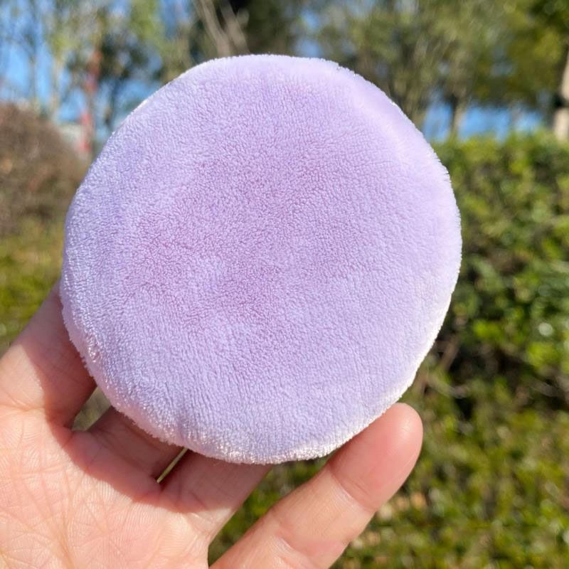 Phấn Phủ Nhung Pha Lê Màu Tím Dáng Rộng Khô Nhanh Phong Cách Mới