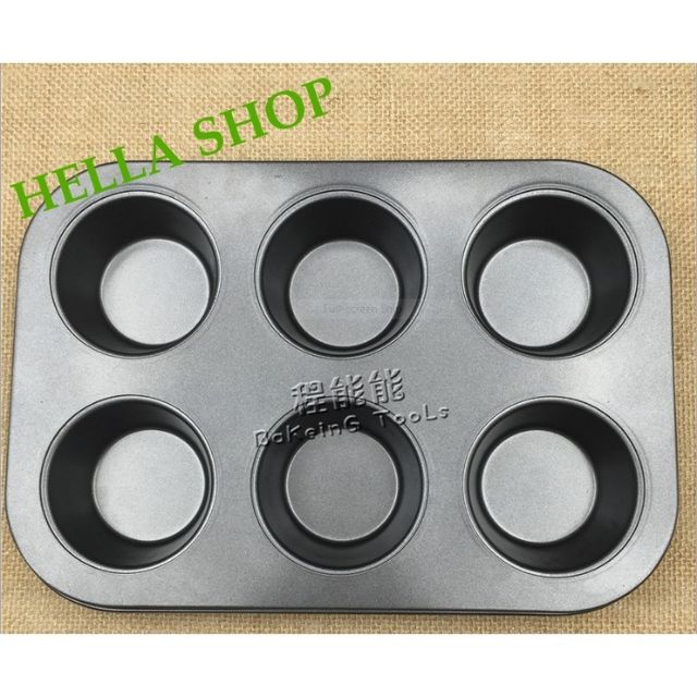 Khuôn cupcake 6 lỗ