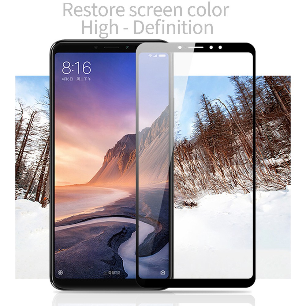 Xiaomi Mi Max/Max 2/Max 3 Slim HD Tempered Glass Surface Protective Phone Film