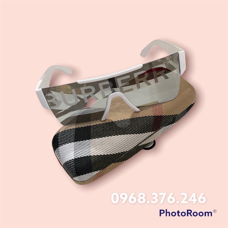 Kính râm BURBERRY nam nữ 2 màu trắng đen,kính mát thời trang thiết kế hiện đại,thời trang thích hợp đi chơi,chụp ảnh