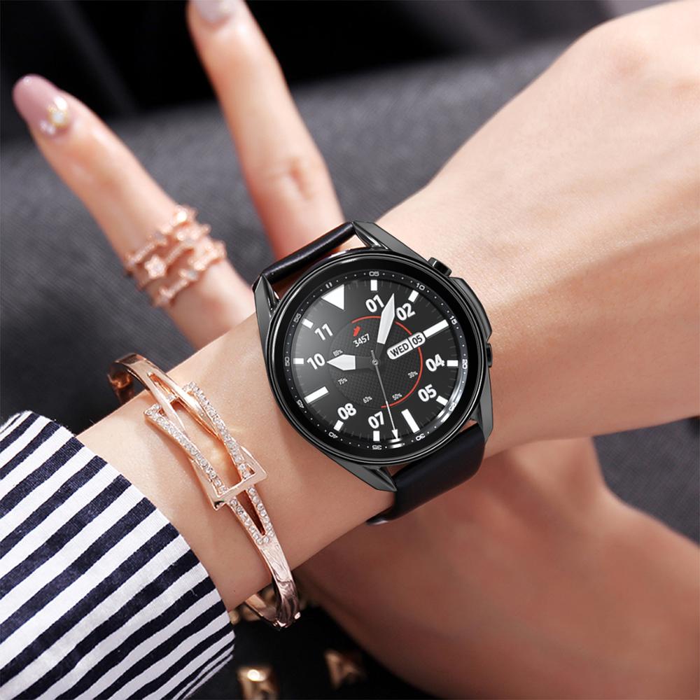 Ốp bảo vệ mặt đồng hồ Samsung Galaxy Watch 3 41mm 45mm bằng TPU mềm mỏng chất lượng cao