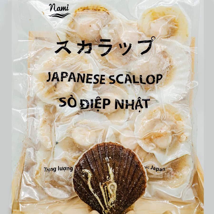 Sò điệp Nhật Bản Premium tách nửa vỏ 500G