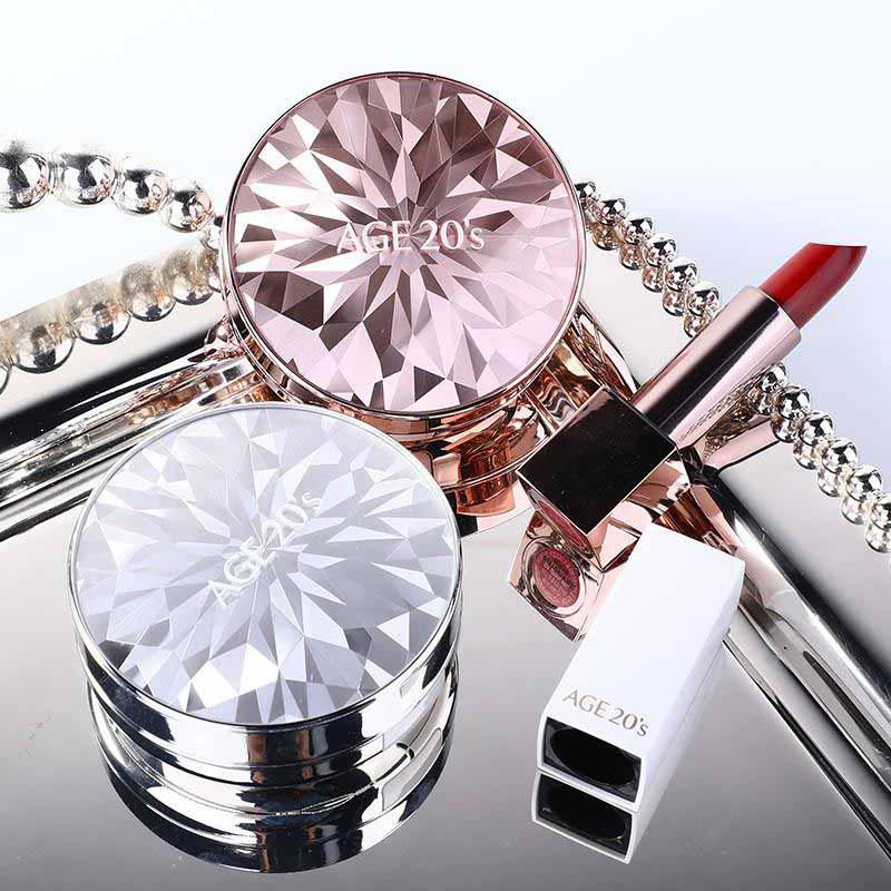 PHẤN NỀN LẠNH AGE 20’s Essence Cover Pact Diamond SPF 50+/PA+++ [Phiên Bản Kim Cương] | BigBuy360 - bigbuy360.vn