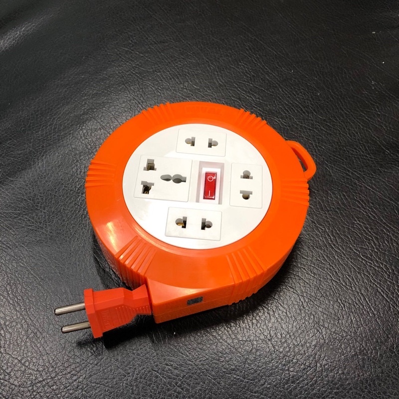 Ổ cắm điện xoay dây 4 cửa Nival lõi sứ 2500w