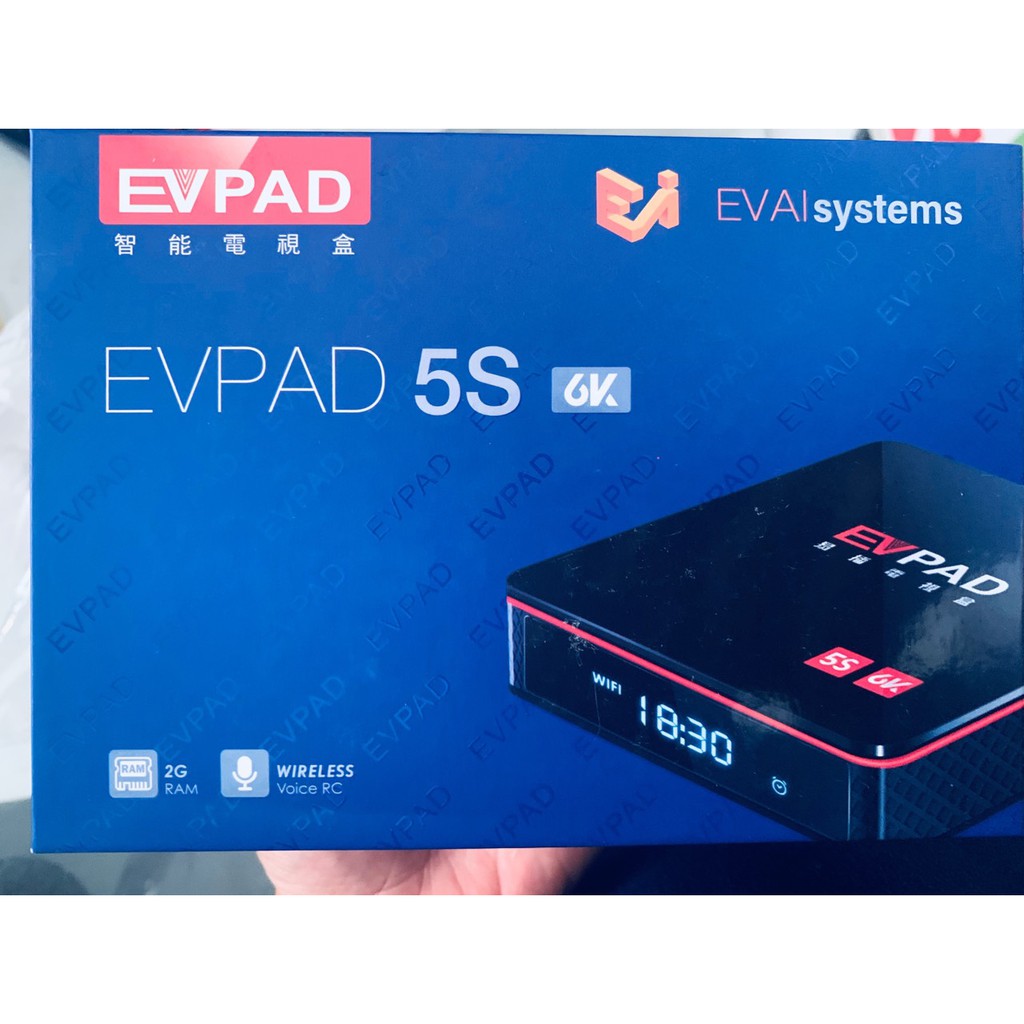 COMBO 02 Box Evpad 5S Ram 2G/16G Chuyên Xem Phim, Truyền Hình Quốc Tế