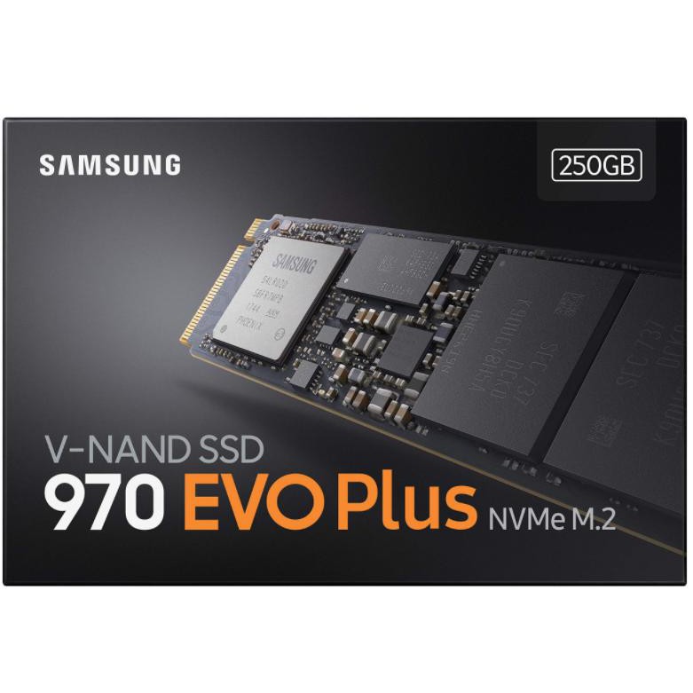 Ổ cứng SSD M2-PCIe 250GB Samsung 970 EVO Plus NVMe 2280