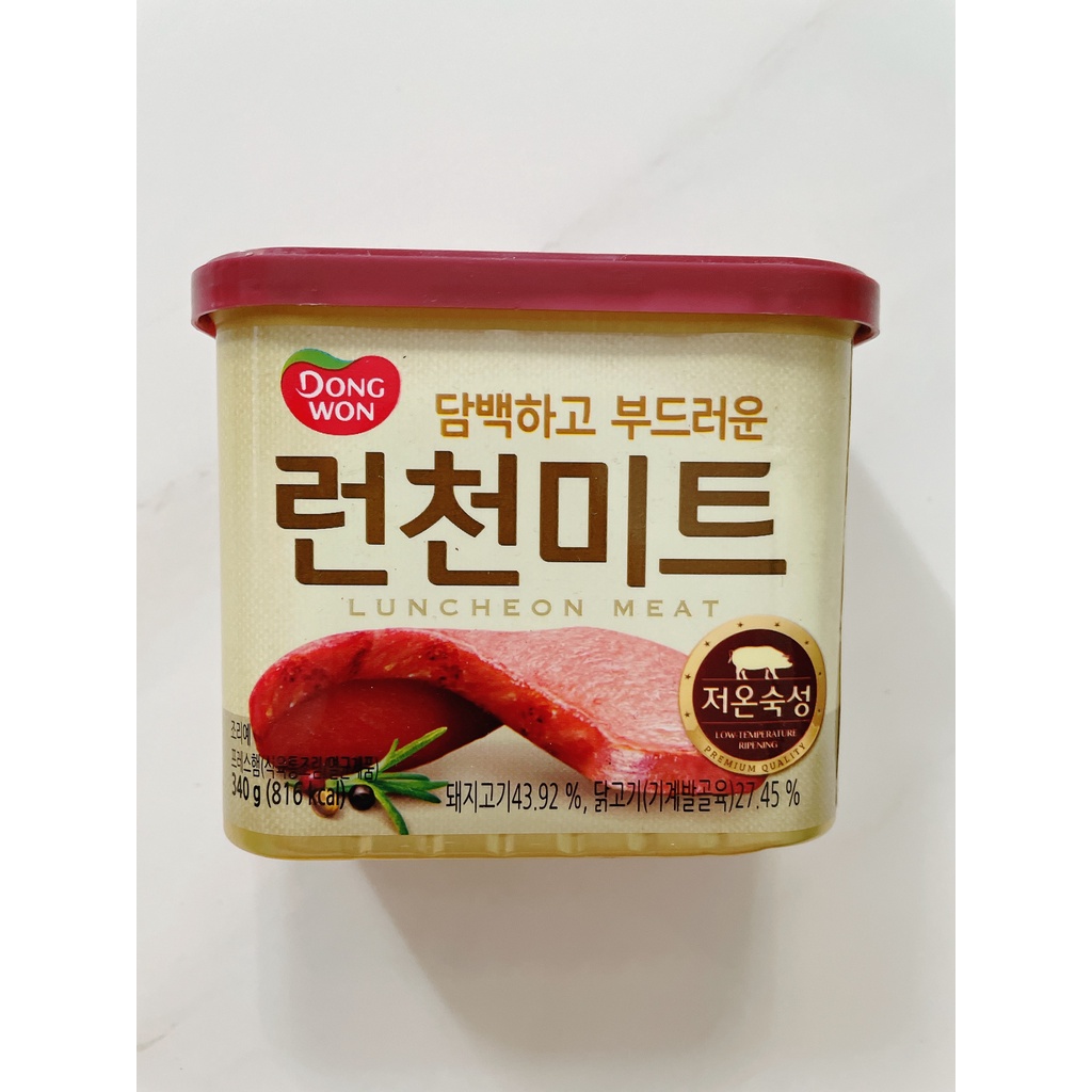 Thịt Hộp Lotte The Luncheon Meat Hàn Quốc - Hộp 340g